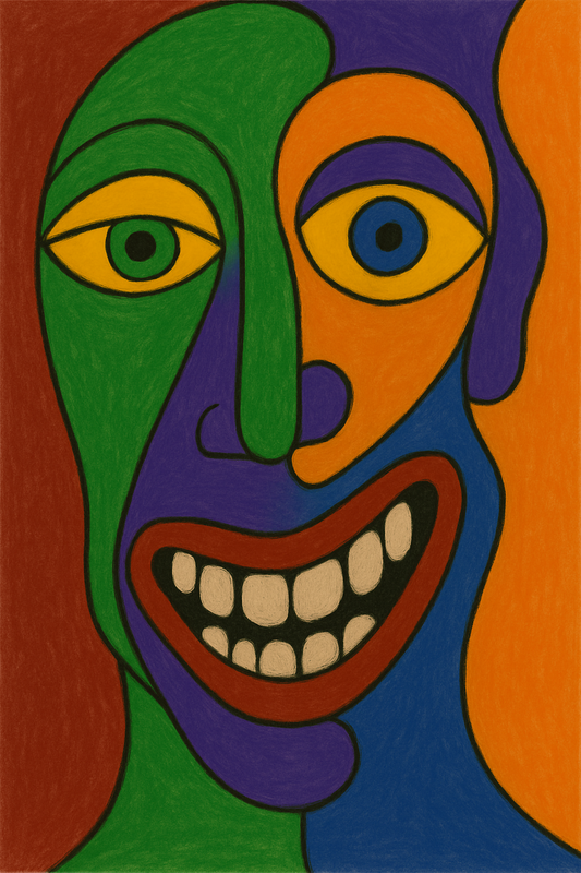 Green Guy Study Series — Mixed Emotions: Dread