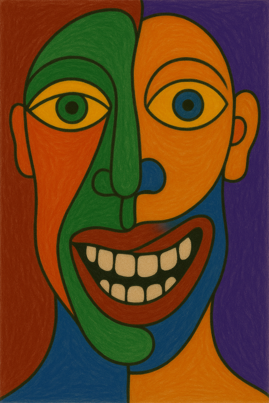 Green Guy Study Series — Mixed Emotions: Tension