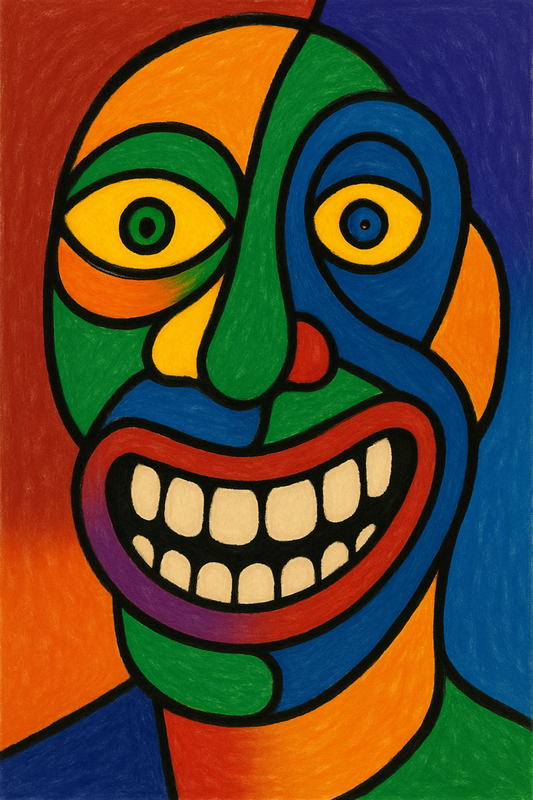 Green Guy Study Series — Mixed Emotions: Unhinged
