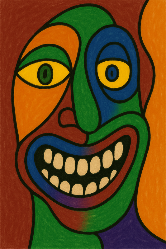 Green Guy Study Series — Mixed Emotions: Defiant