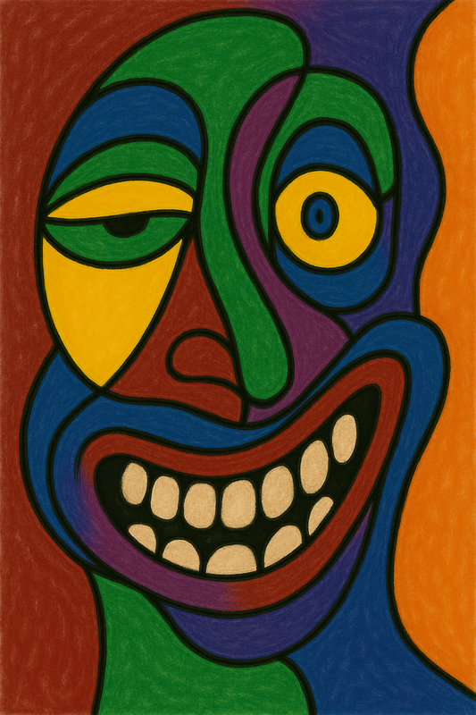 Green Guy Study Series — Mixed Emotions: Wired