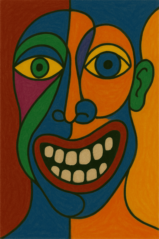 Green Guy Study Series — Mixed Emotions: Fierce