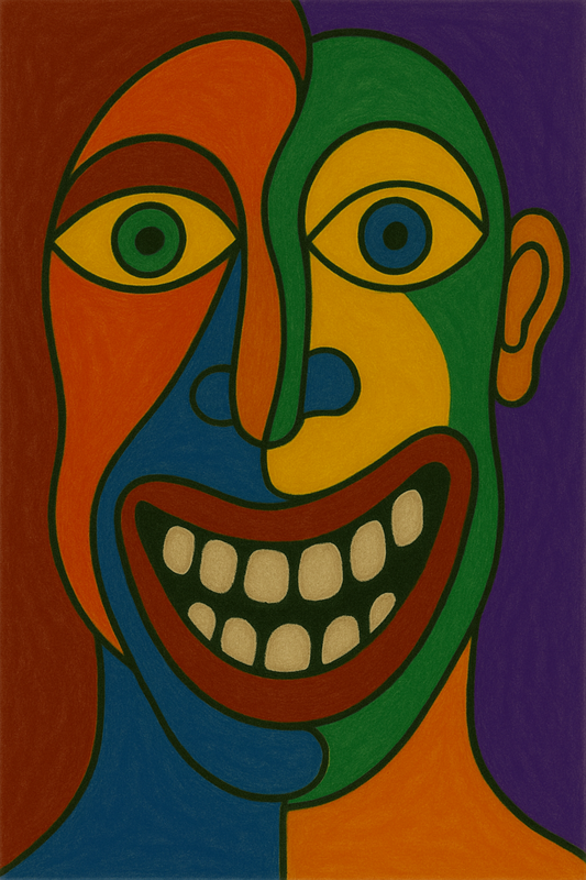 Green Guy Study Series — Mixed Emotions: Haunted