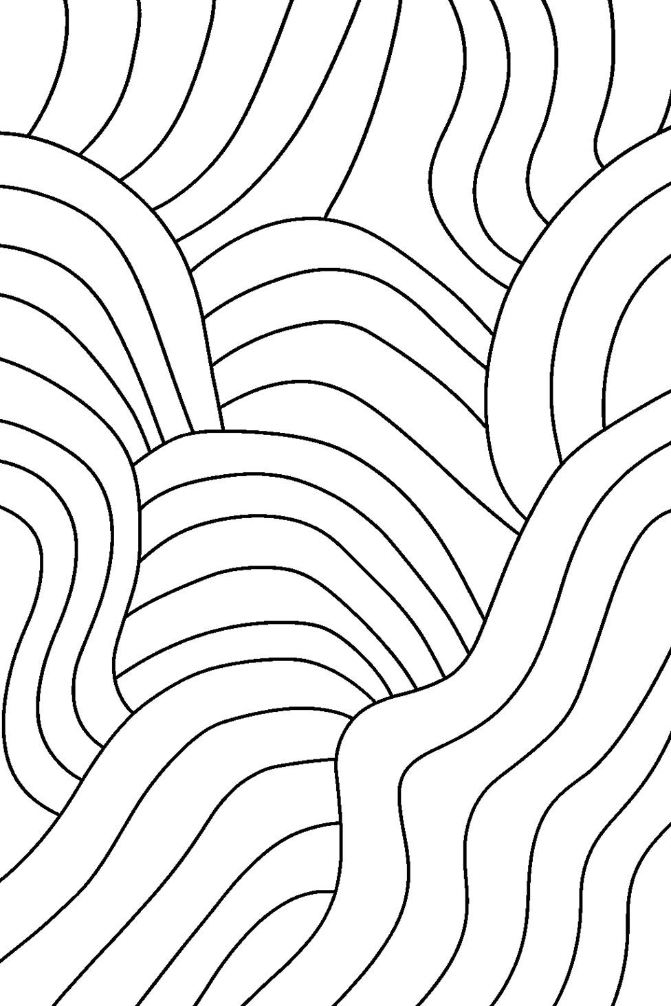 Line Signals Volume One — 50-Page Printable Colouring Book PDF
