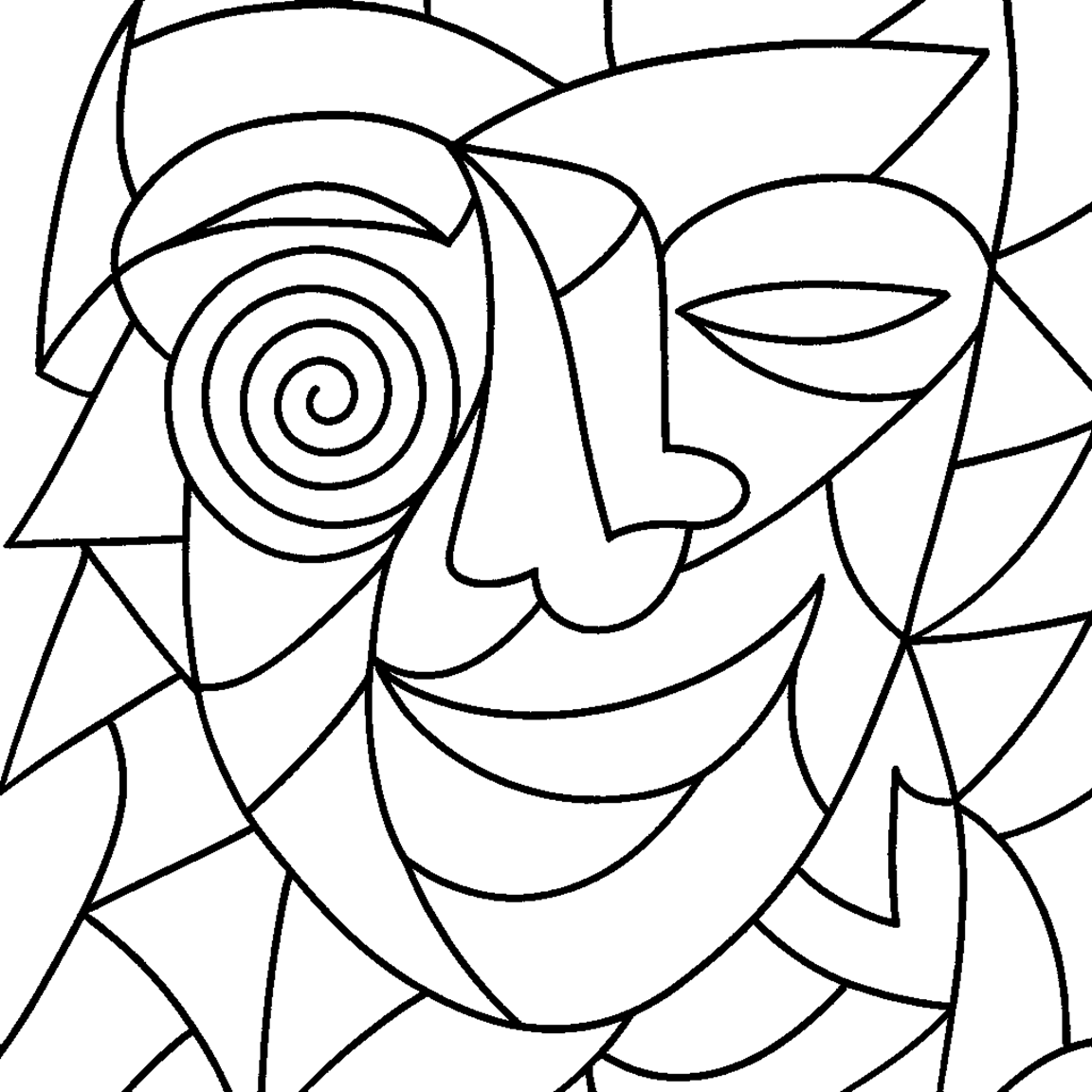 Line Signals Volume One — 50-Page Printable Colouring Book PDF